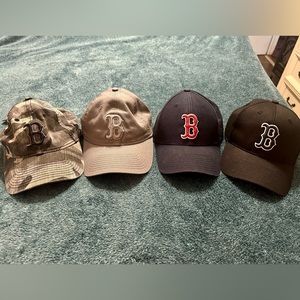 MLB Boston Redsox Baseball Caps (will separate)